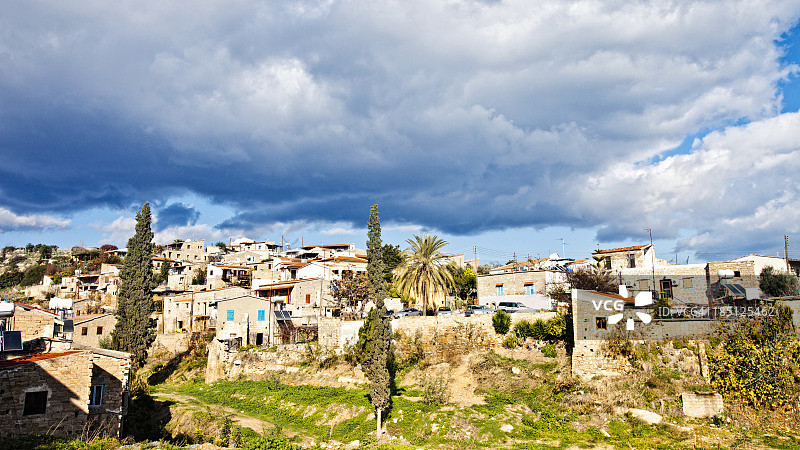 塞浦路斯村庄图片素材