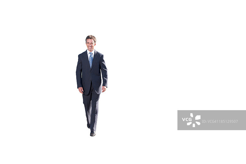 走开的商人图片素材