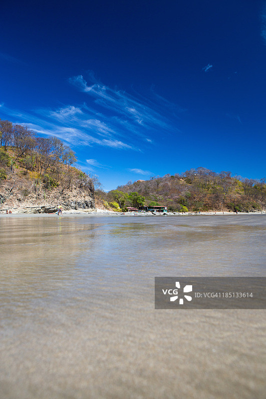 马德拉斯海滩阳光明媚的下午图片素材