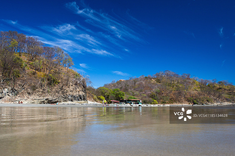 马德拉斯海滩阳光明媚的下午图片素材
