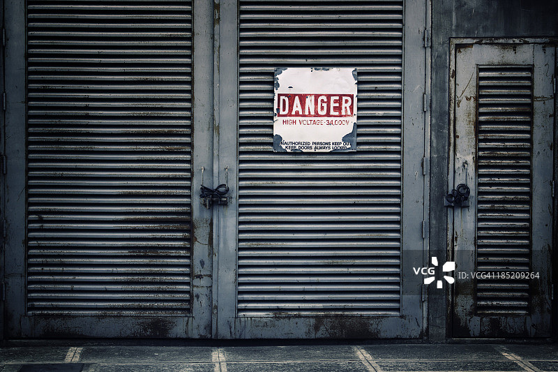 危险区域图片素材