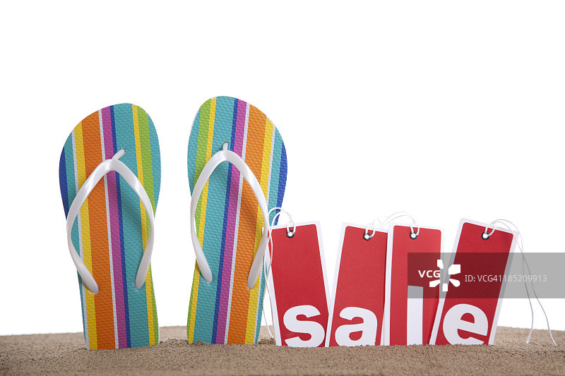 海滩促销活动图片素材