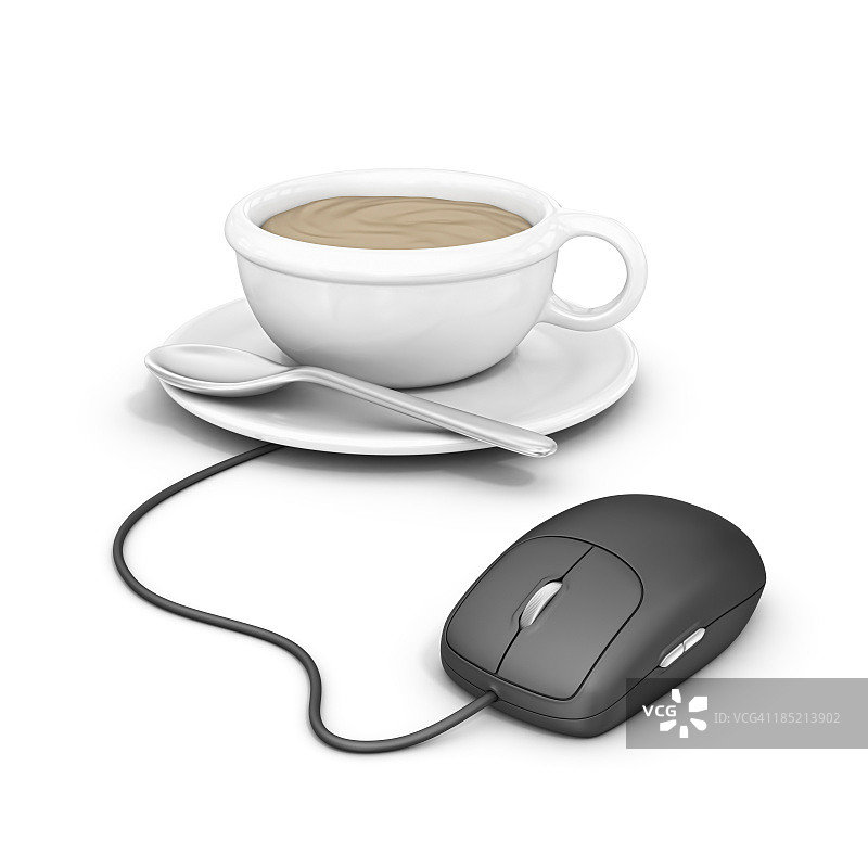 在线咖啡馆图片素材