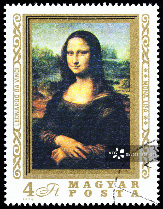 蒙娜丽莎图片素材