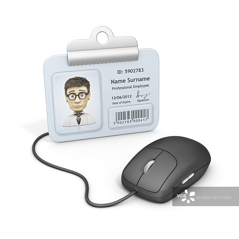 在线身份验证图片素材