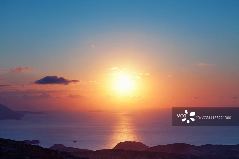 丰富多彩的日落图片素材