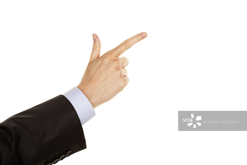 用食指指点图片素材