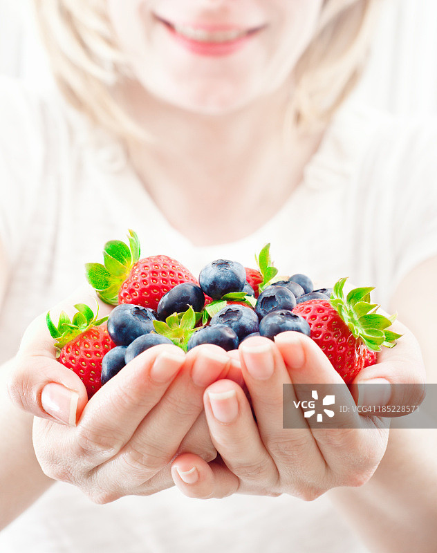 一把新鲜水果图片素材