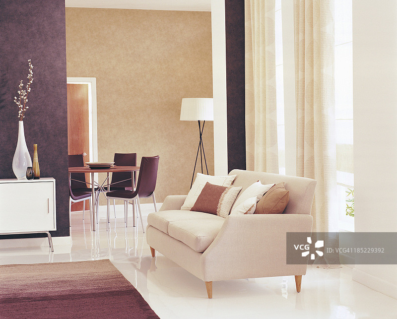 现代休闲客厅内景图片素材