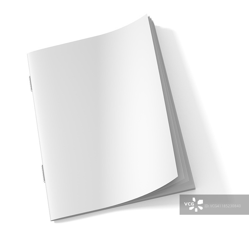 空白杂志书图片素材