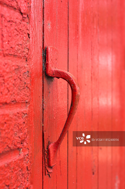 外部门铰链把手图片素材