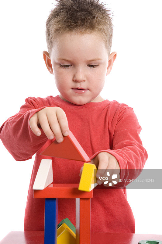 积木塔图片素材