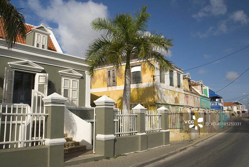加勒比街道图片素材