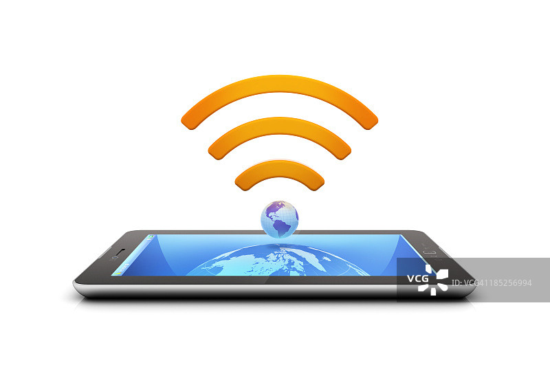 平板电脑或移动连接图片素材