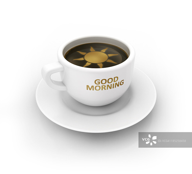 早安早餐咖啡图片素材