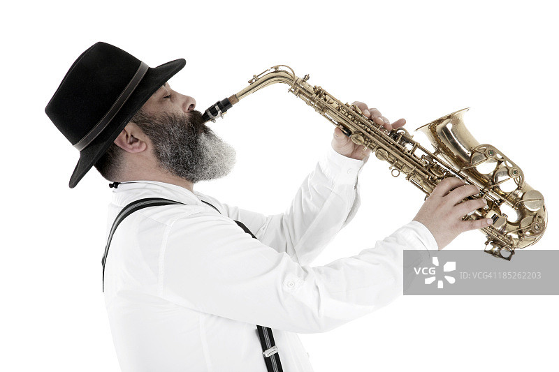 爵士乐音乐家图片素材