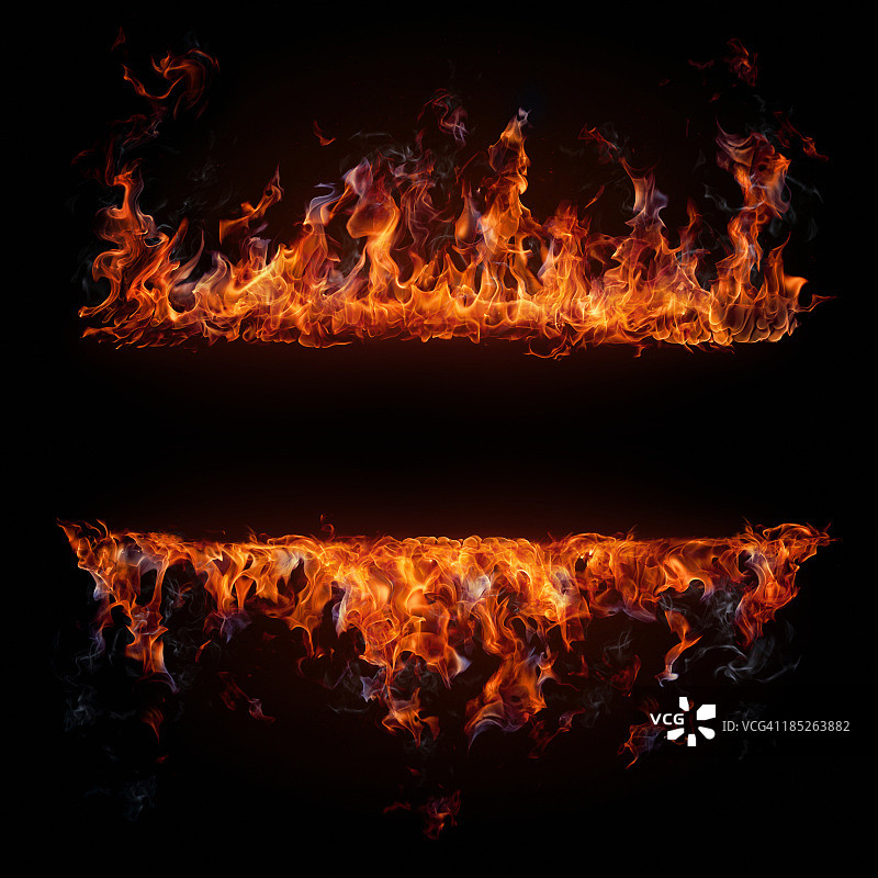 火焰边框图片素材