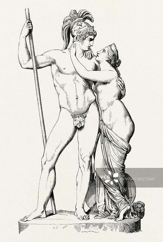 火星维纳斯雕像图片素材