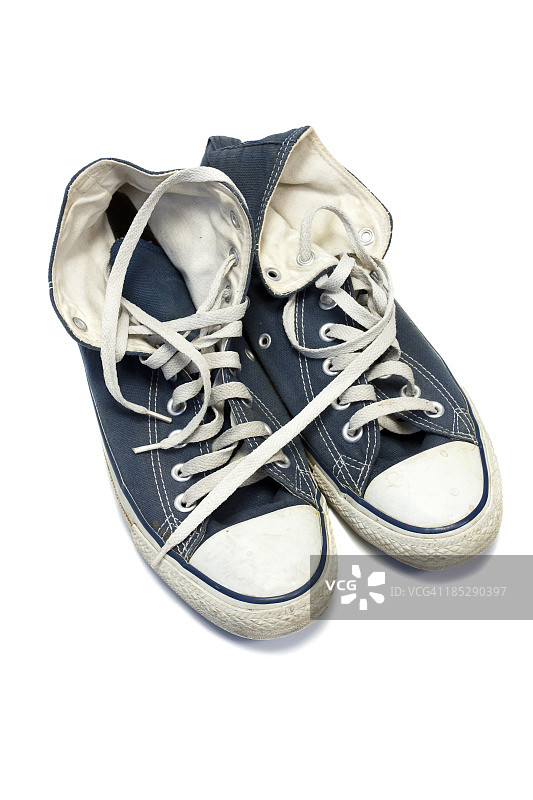 旧运动鞋图片素材