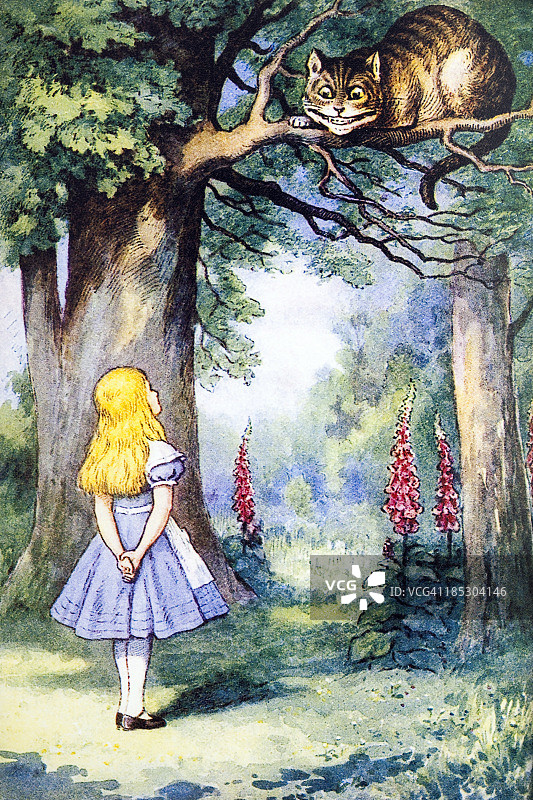 爱丽丝梦游仙境图片素材