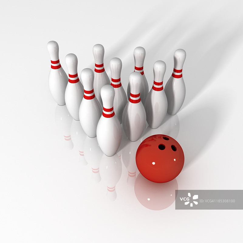 保龄球运动图片素材