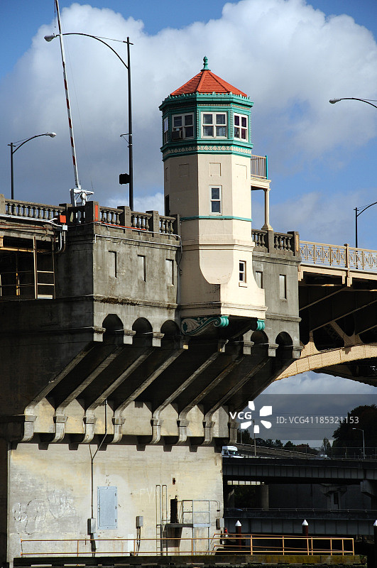 桥梁塔图片素材