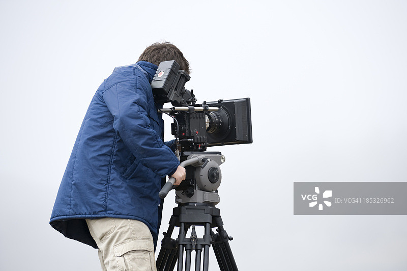 专业摄像师图片素材