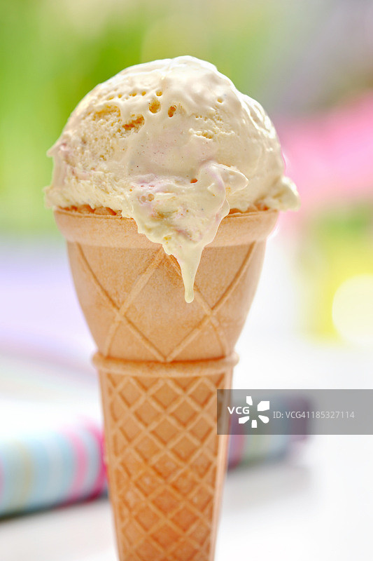 香草冰淇淋图片素材