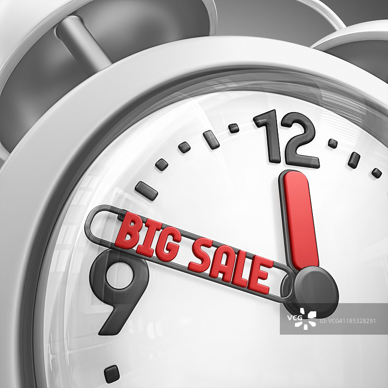 大型促销闹钟图片素材