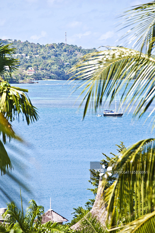 加勒比海风光图片素材