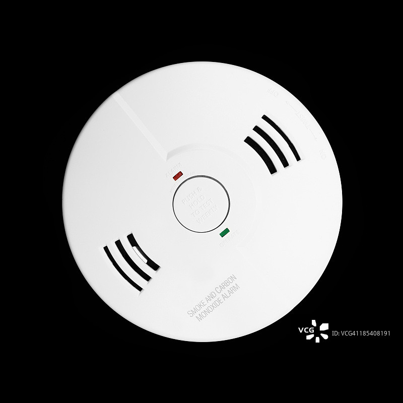 烟雾和一氧化碳警报器图片素材