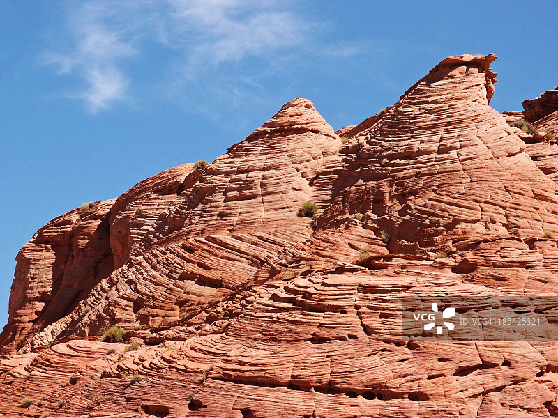帕里亚河沿岸的砂岩地层图片素材