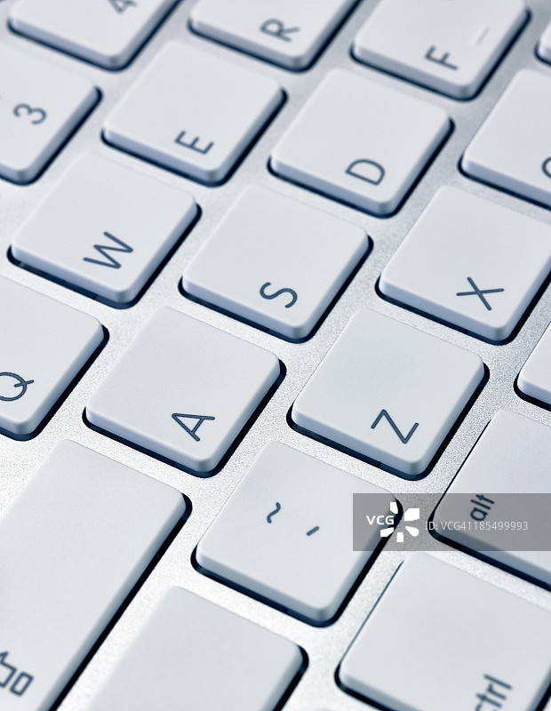 白色键盘图片素材