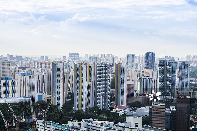 住宅开发，新加坡图片素材