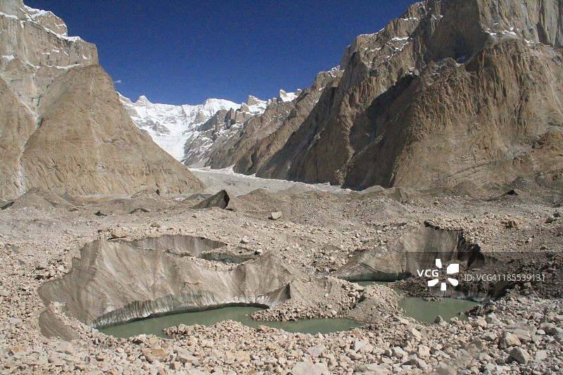 巴尔托洛冰川图片素材
