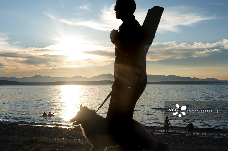 海滩活动图片素材