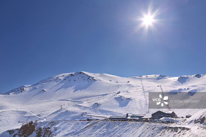 哈特山滑雪场图片素材