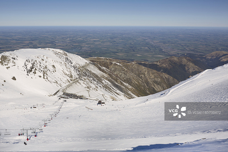 哈特山滑雪场图片素材