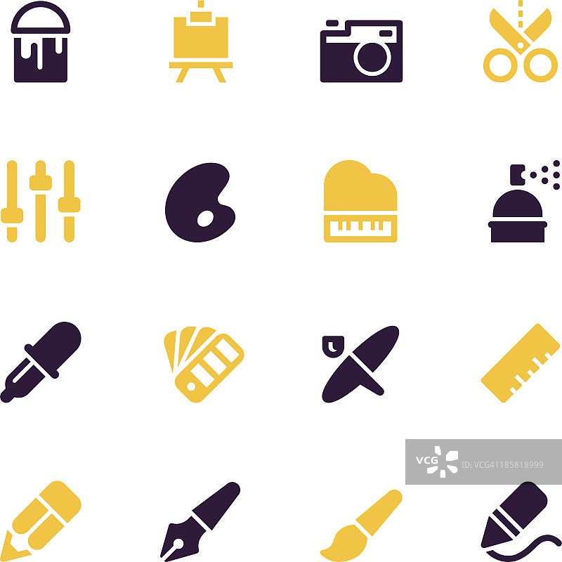 创意彩色系列图标图片素材