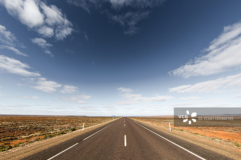 南澳大利亚库伯佩迪的斯图尔特公路图片素材