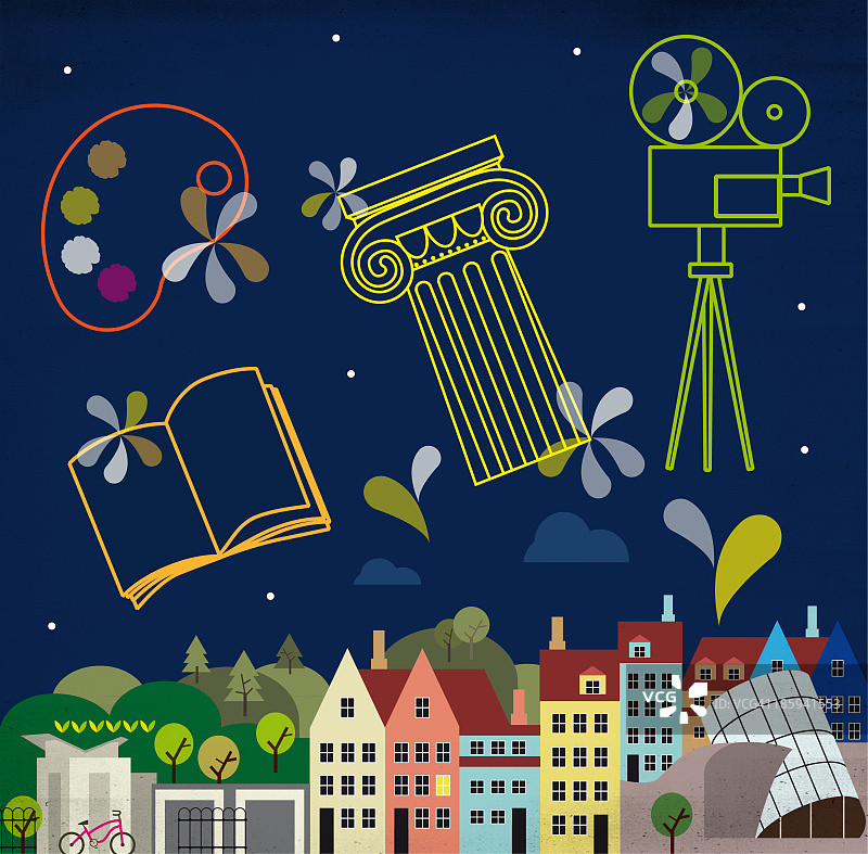 文化城市图片素材