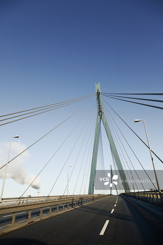 德国汉堡：科尔布兰桥的景色图片素材