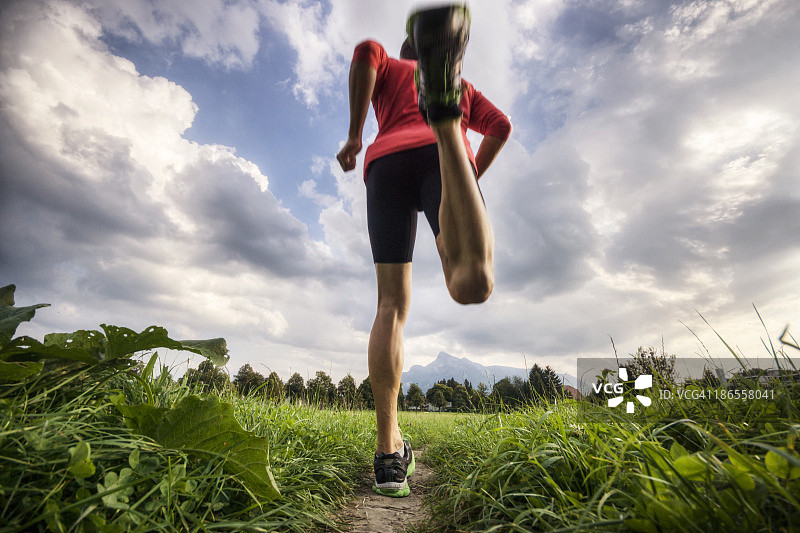 阿尔卑斯山培训图片素材