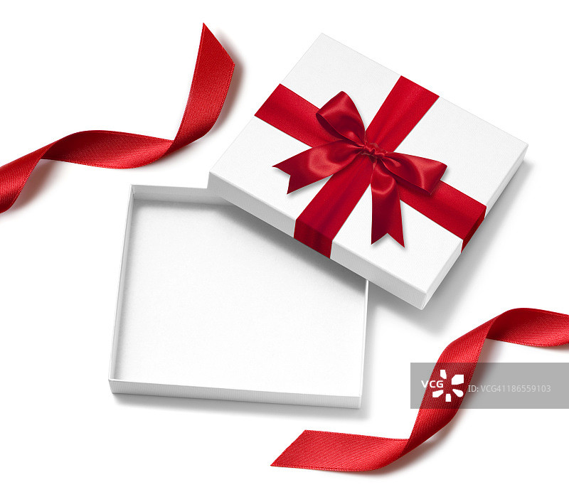 打开的礼品盒图片素材