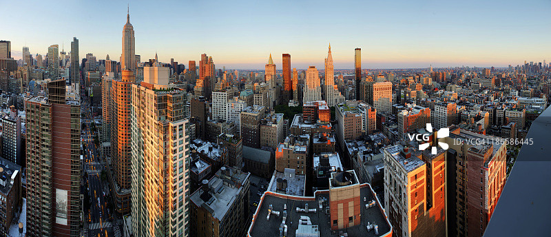 中城和熨斗区全景图片素材