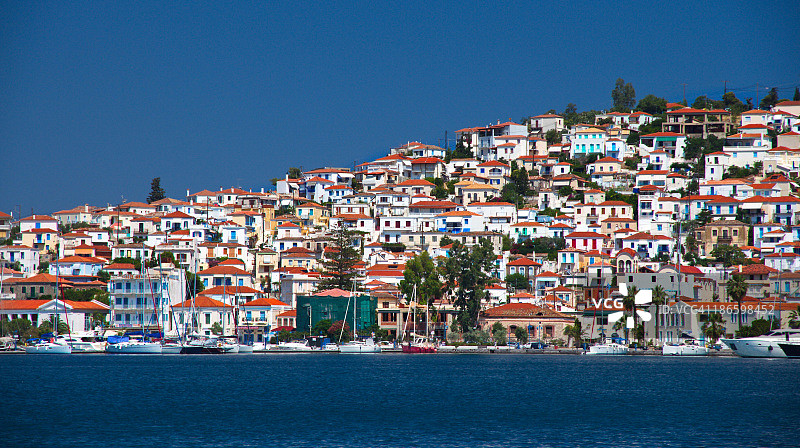 希腊波罗斯图片素材