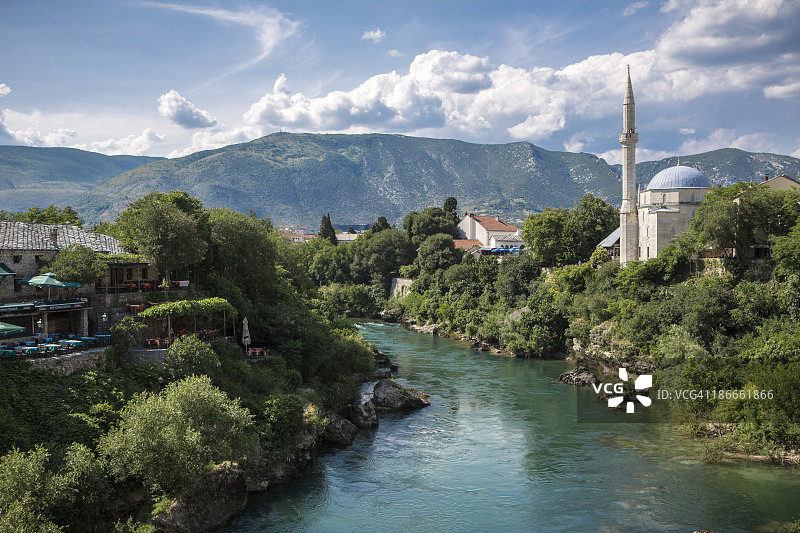 莫斯塔尔，波斯尼亚和黑塞哥维那图片素材