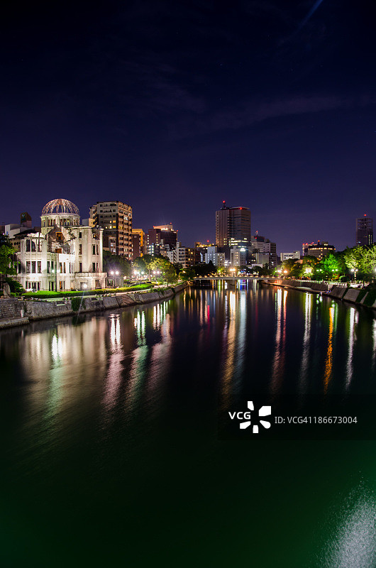 广岛夜景图片素材