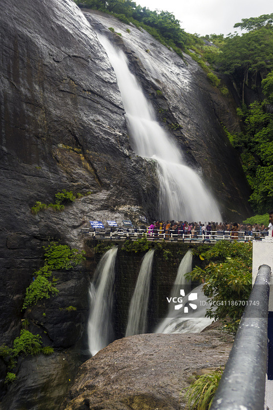 库塔拉姆主瀑布图片素材