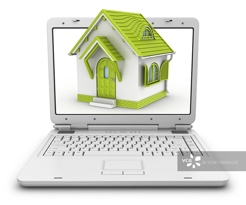 笔记本里的房屋图片素材